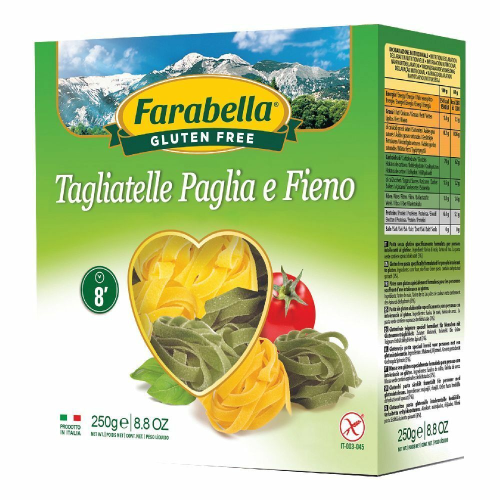 Tagliatelle Paglia e Fieno Senza Glutine - Pasta Farabella
