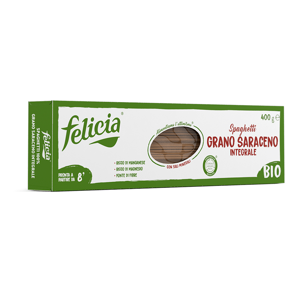 Spaghetti Senza Glutine di Grano Saraceno - Pasta Felicia