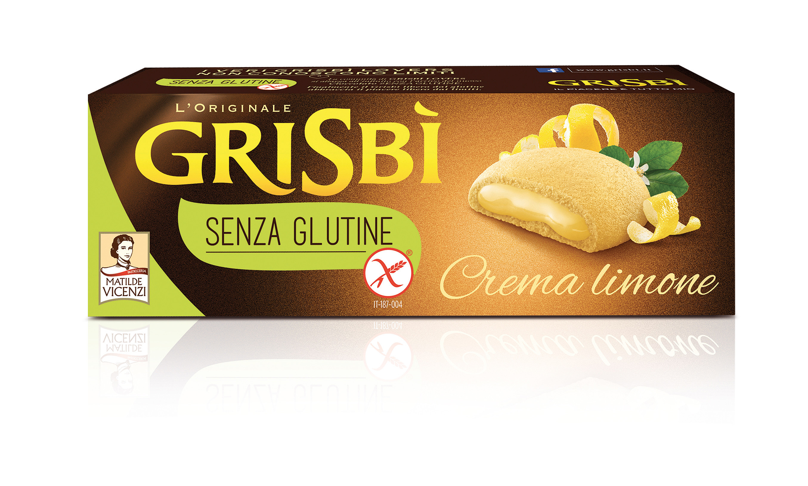 Grisbì Senza Glutine alla Crema di Limone