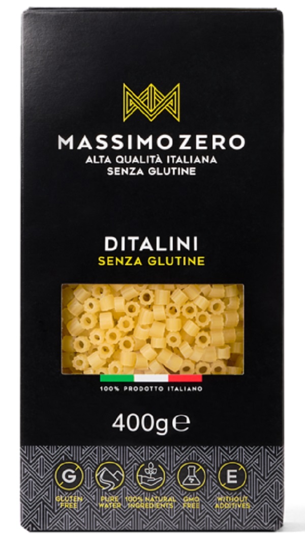 Ditalini 400g Senza Glutine - Massimo Zero