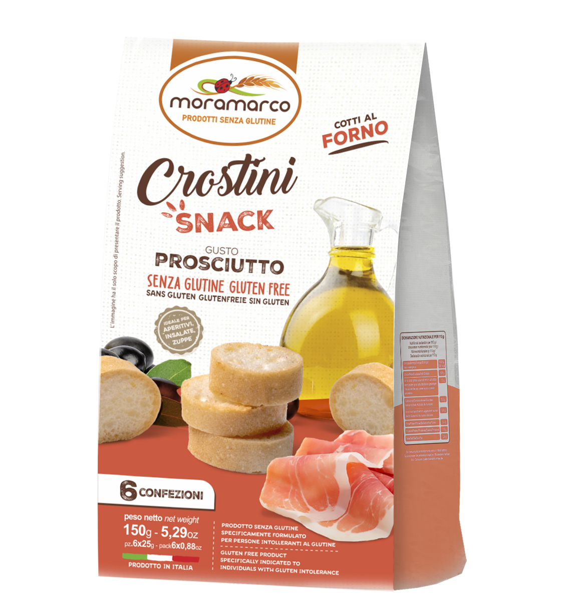Crostini Senza Glutine Classici Moramarco Moramarco Farmacie