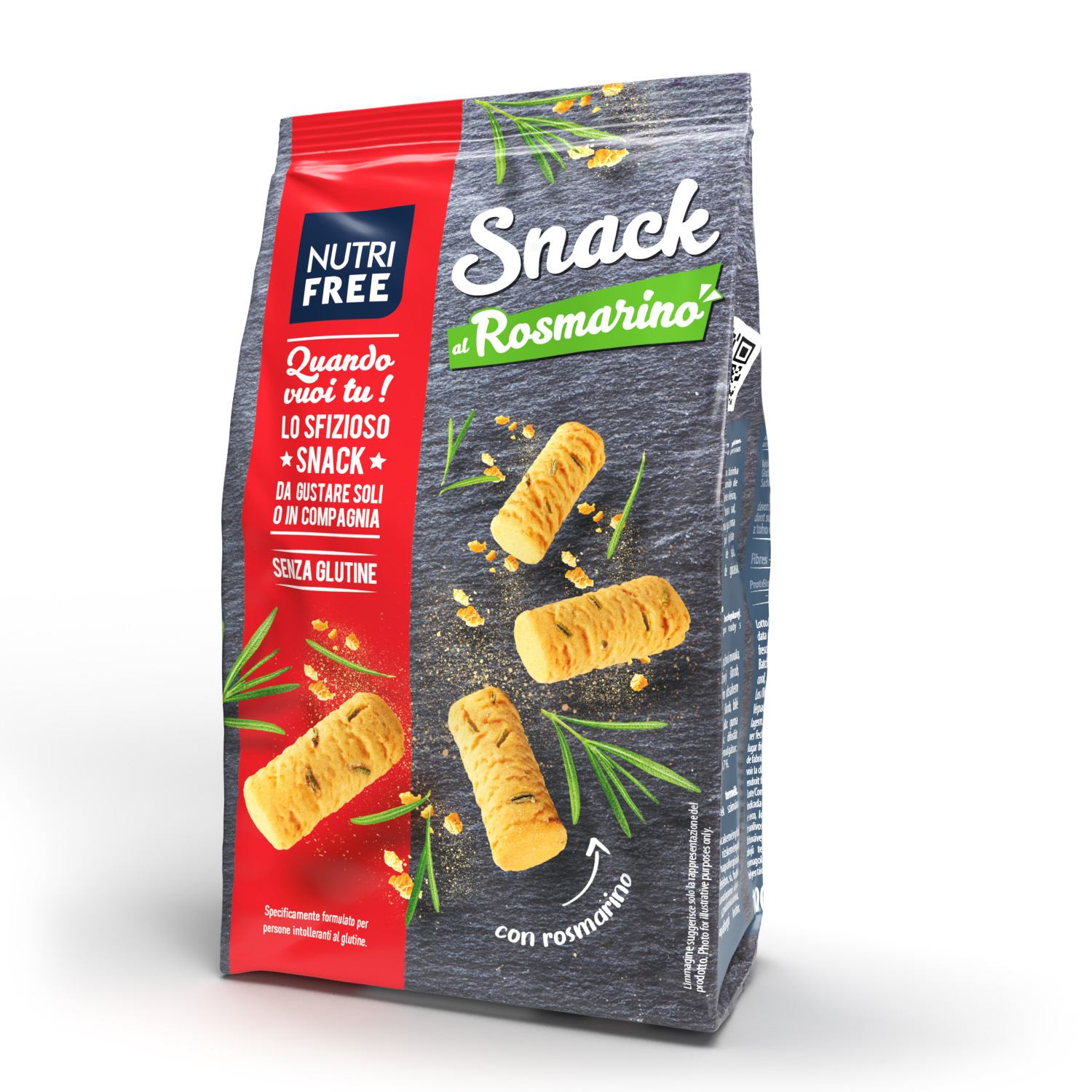 Snack Salati Senza Glutine gusto Rosmarino - Nutrifree