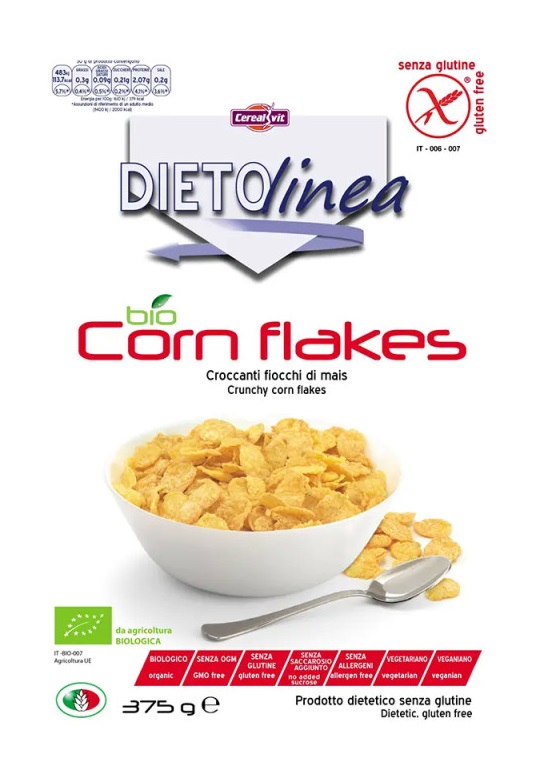 Bio Corn Flakes Senza Glutine - Dietolinea Cerealvit