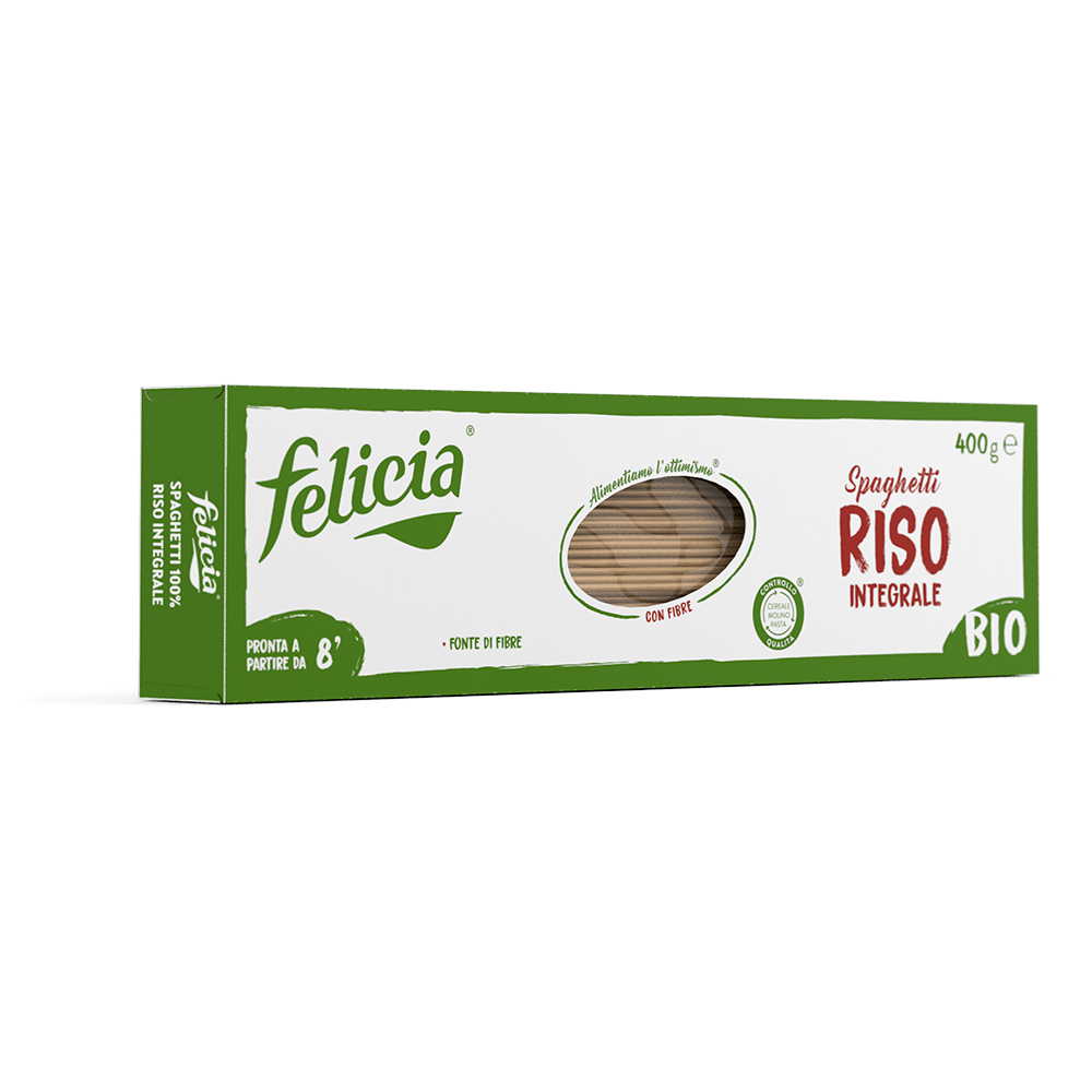 Spaghetti Senza Glutine di Riso Integrale - Pasta Felicia