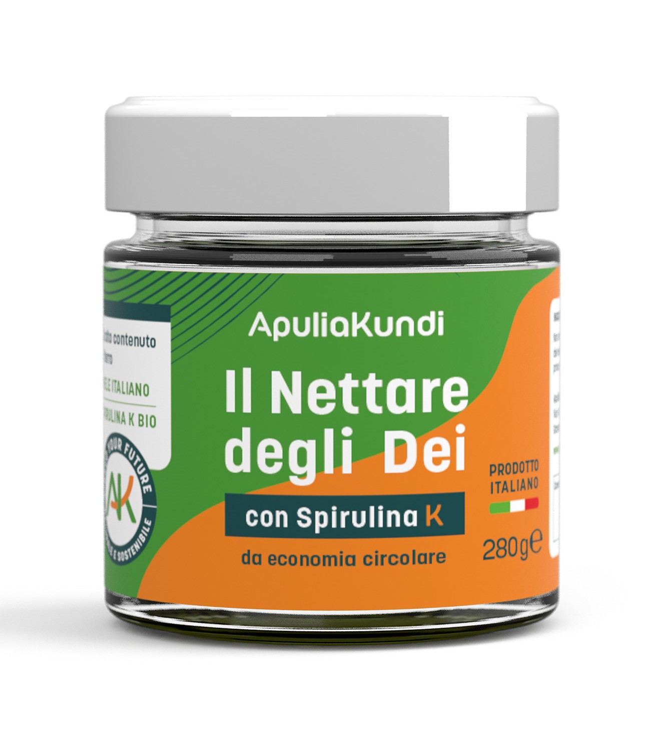 Nettare degli Dei Miele con Spirulina K Senza Glutine - Apuliakundi