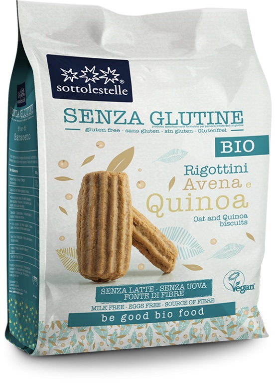 Rigottini di Avena e Quinoa Senza Glutine - Sottolestelle