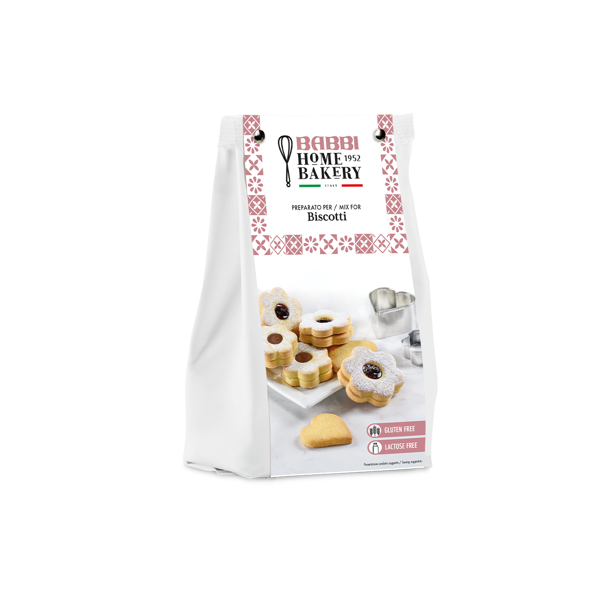 BHB Preparato per Biscotti Senza Glutine 400G - Babbi Home Bakery