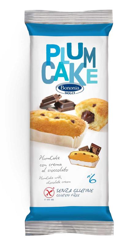 Plumcake con Crema al Cioccolato Senza Glutine - Bononia