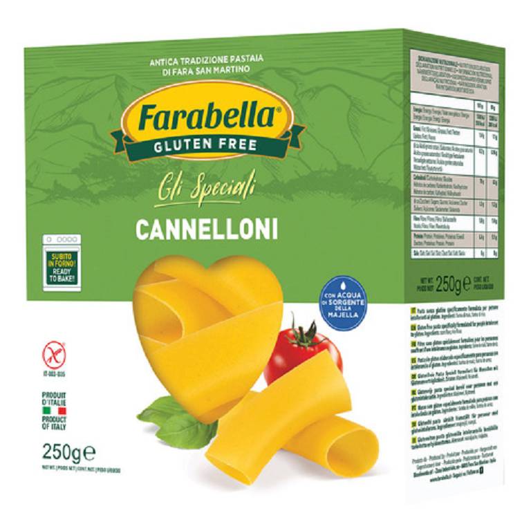 Cannelloni Senza Glutine 250g - Pasta Farabella