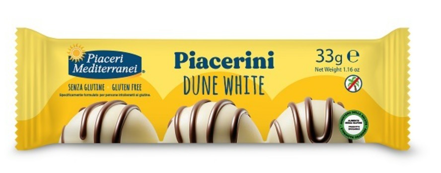 Piacerini  Dune White  senza glutine - Piaceri Mediterranei