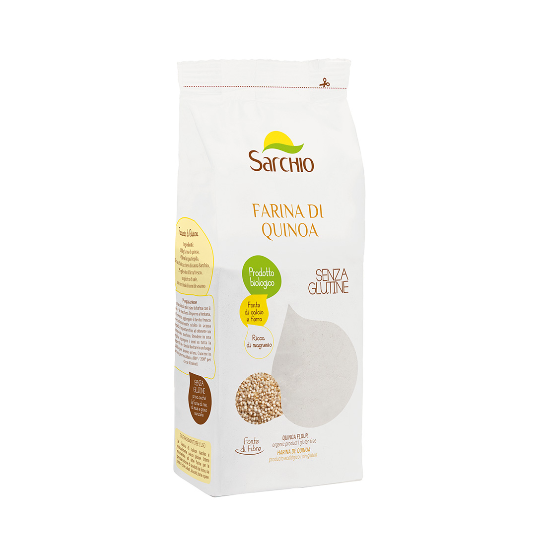 Farina di Quinoa Senza Glutine - Sarchio