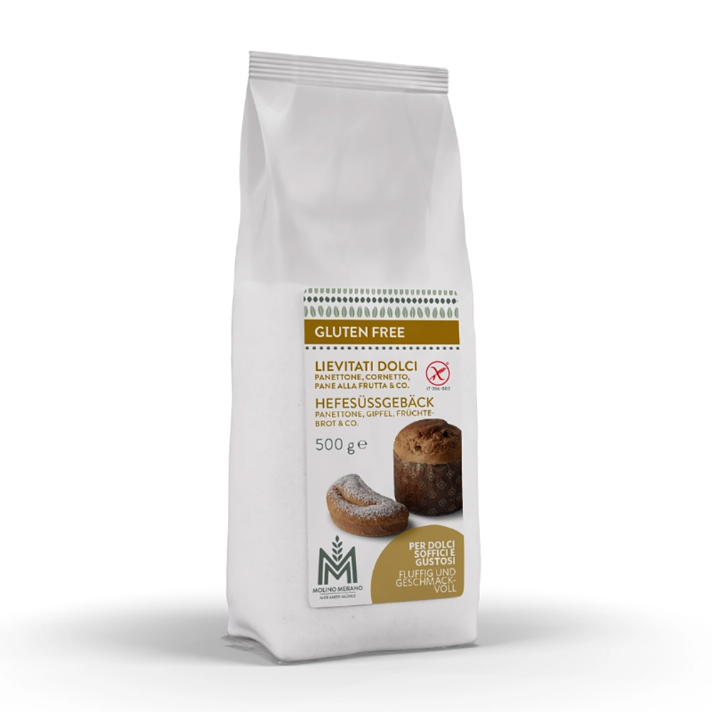 Miscela Lievitati Dolci Senza Glutine 500g - Molino Merano