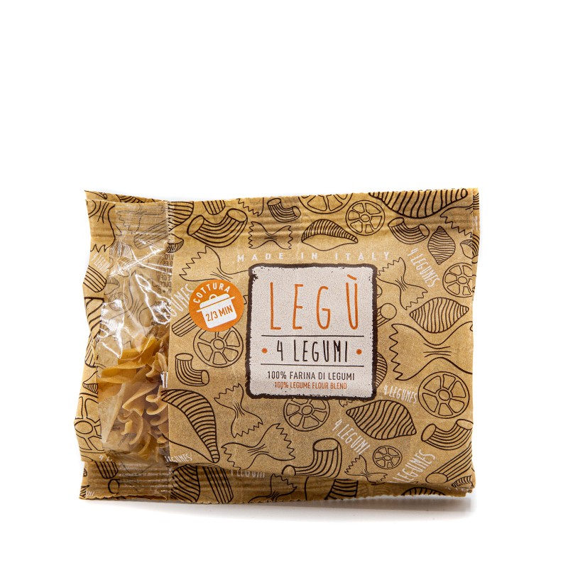 Eliche Senza Glutine 4 Legumi 100% Italiani - Pasta Legù