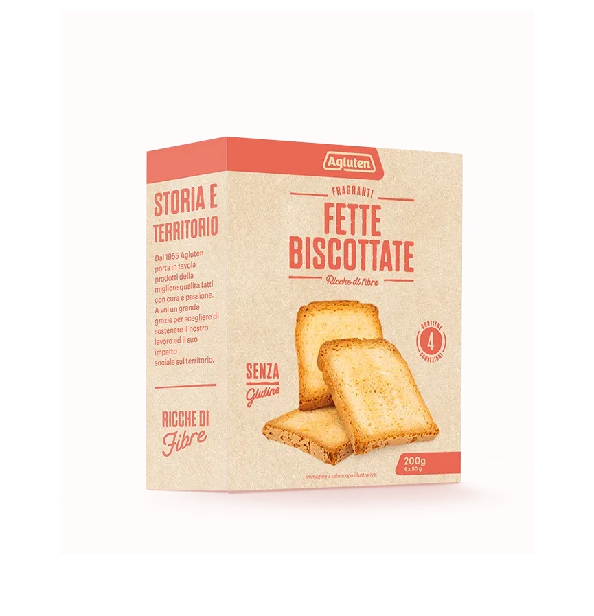 Fette Biscottate senza glutine - Agluten
