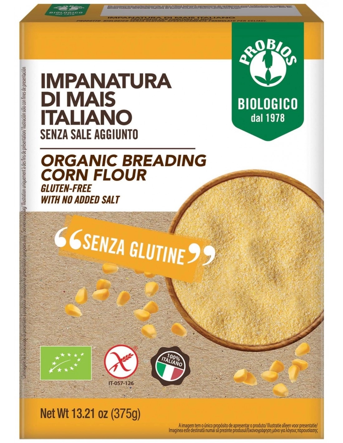 Impanatura di Mais Senza Glutine - Probios