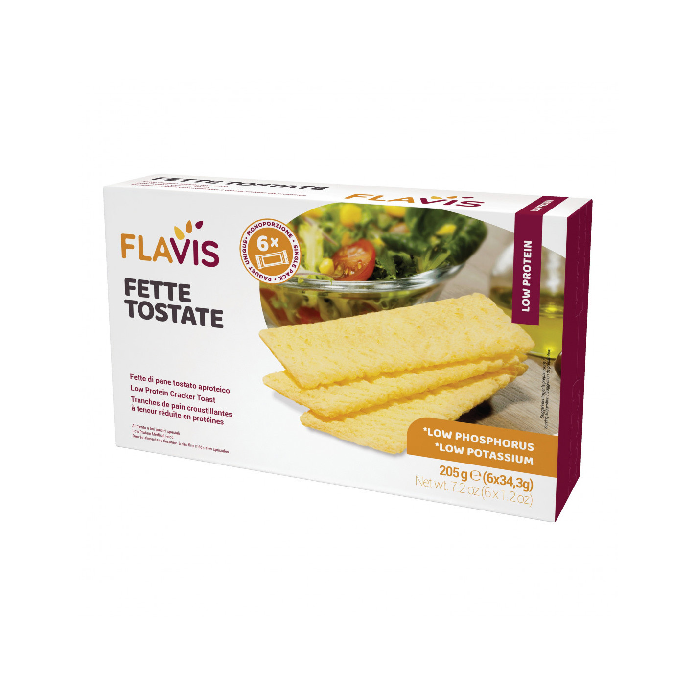 Fette Tostate Aproteiche - Flavis