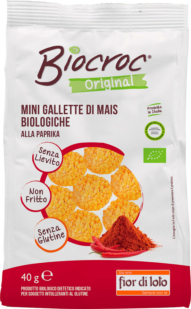 Biocroc alla Paprika Senza Glutine - Biocroc