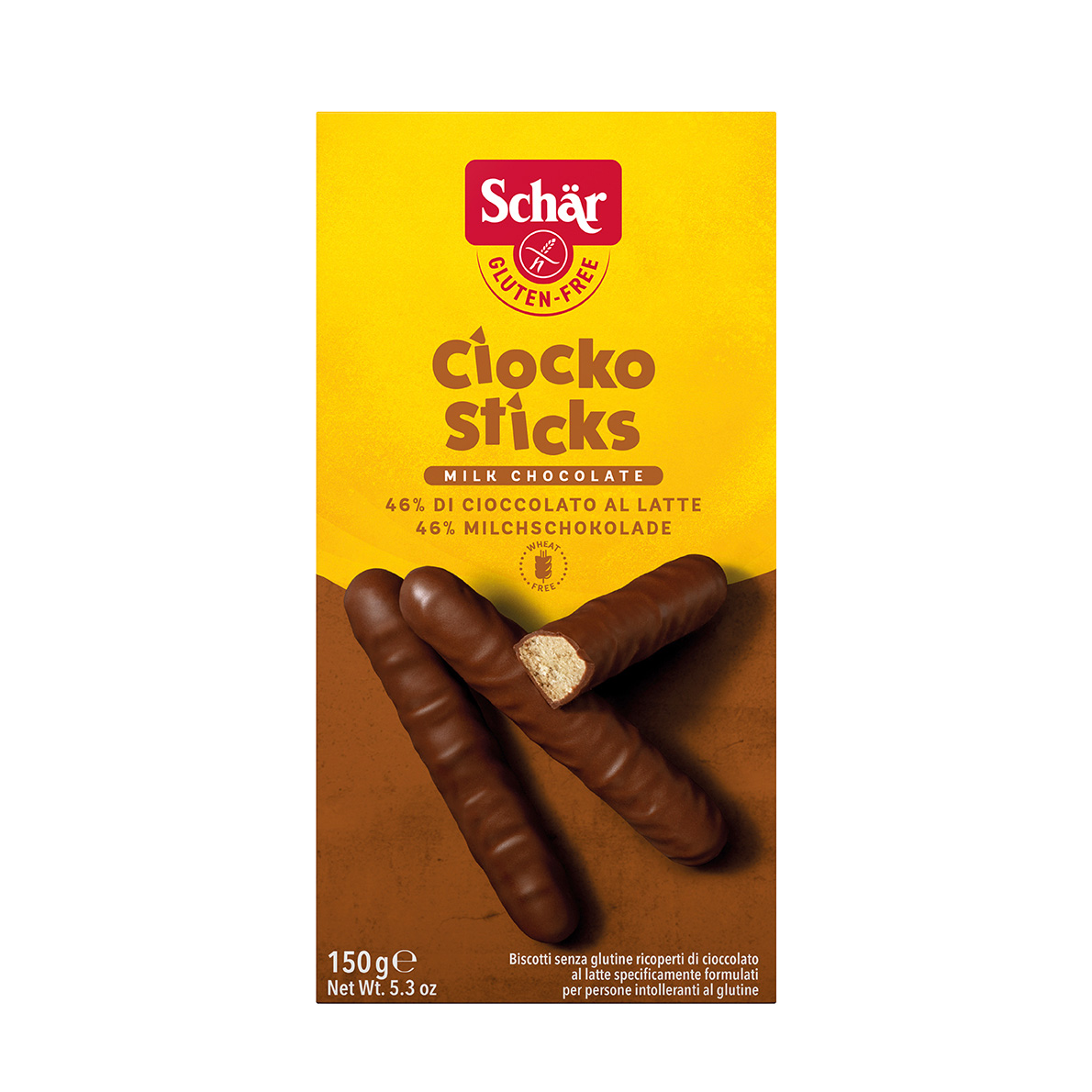 Sticks al cioccolato Senza Glutine – Schär