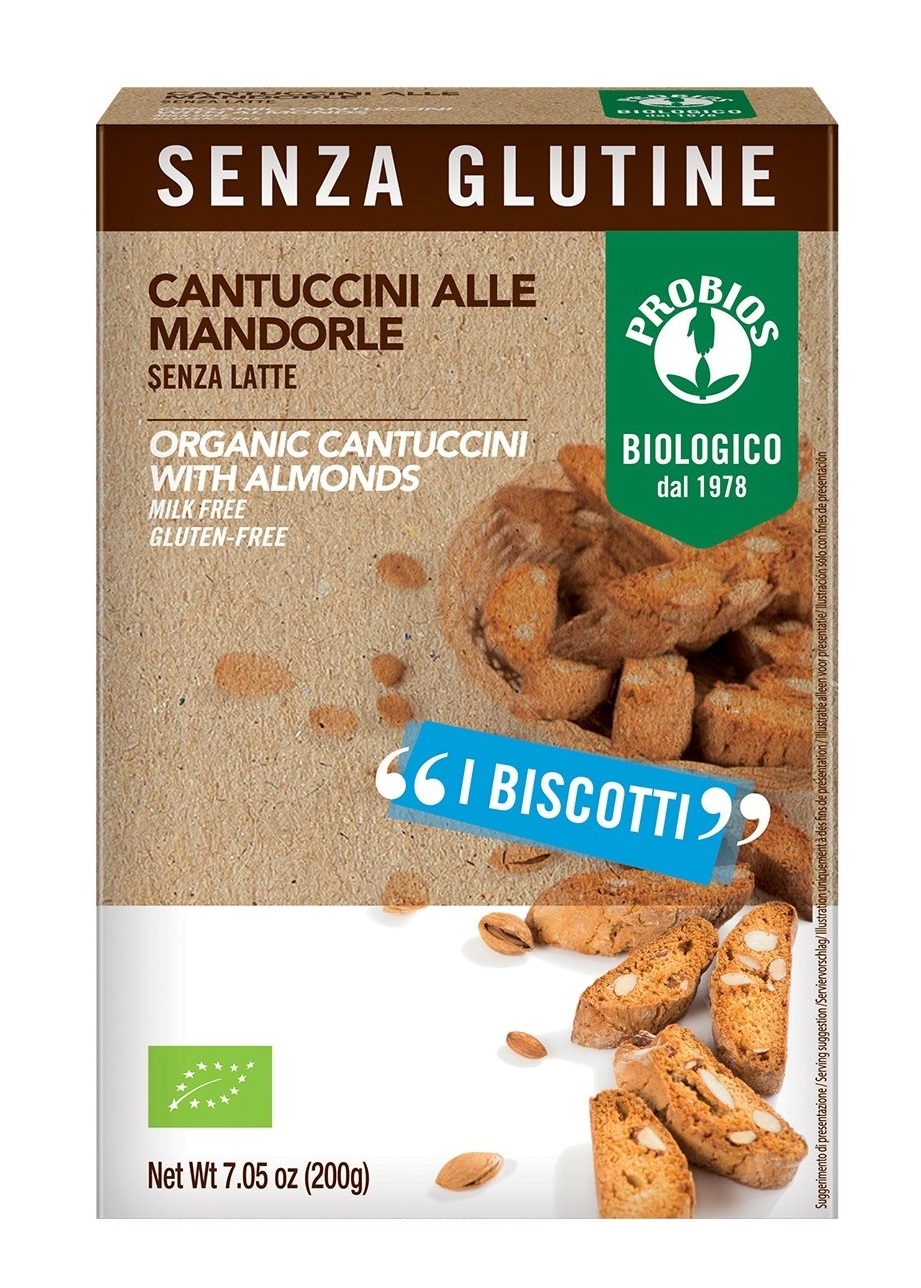 Cantuccini alle Mandorle Senza Glutine - Probios