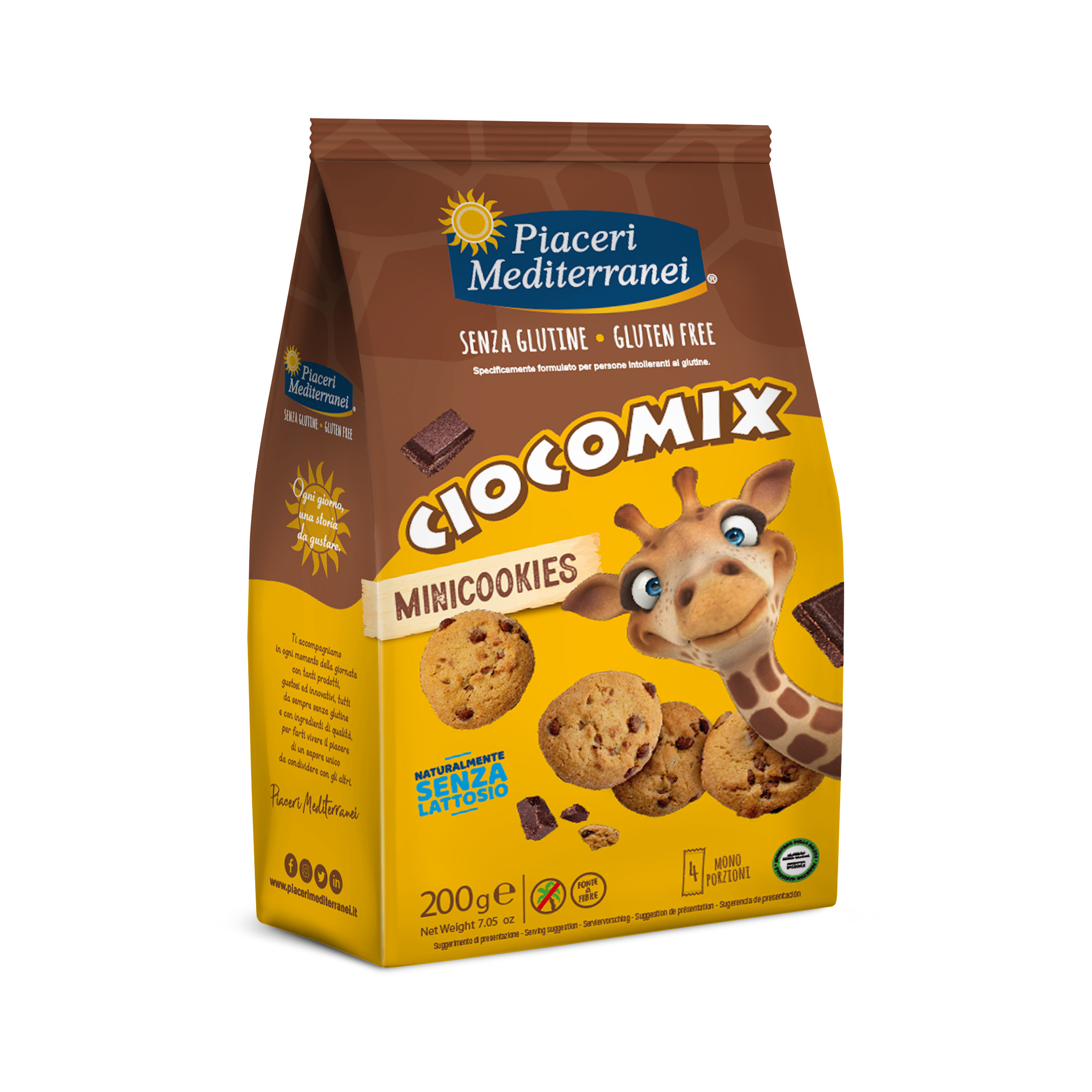 Cereali Senza Glutine Ciocomix Minicookies - Piaceri Mediterranei