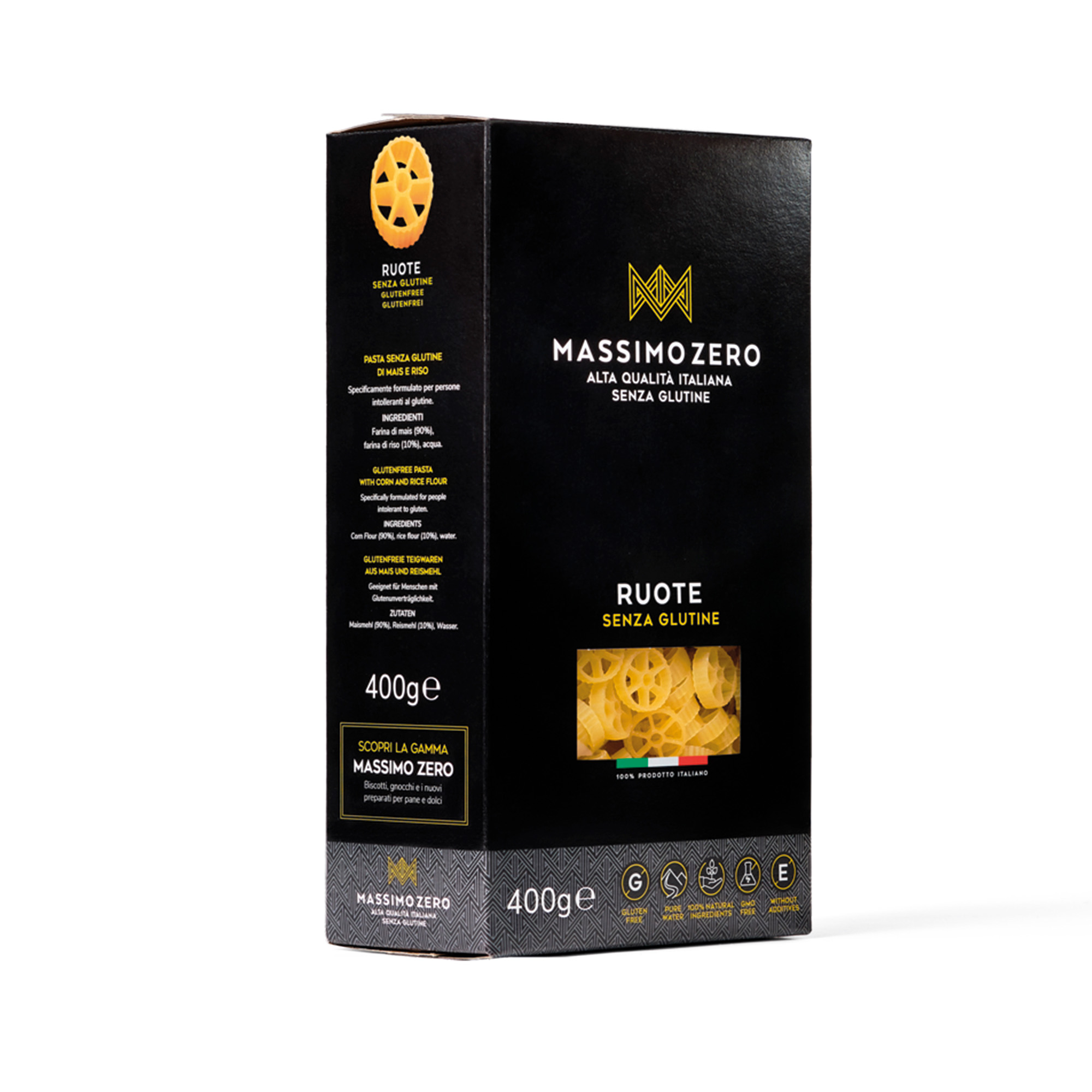 Ruote 400g Senza Glutine - Massimo Zero