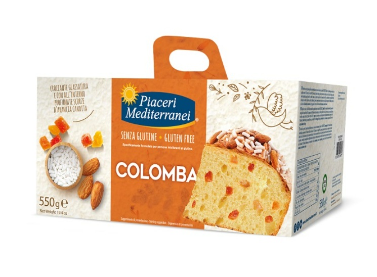 Colomba classica senza glutine - Piaceri mediterranei