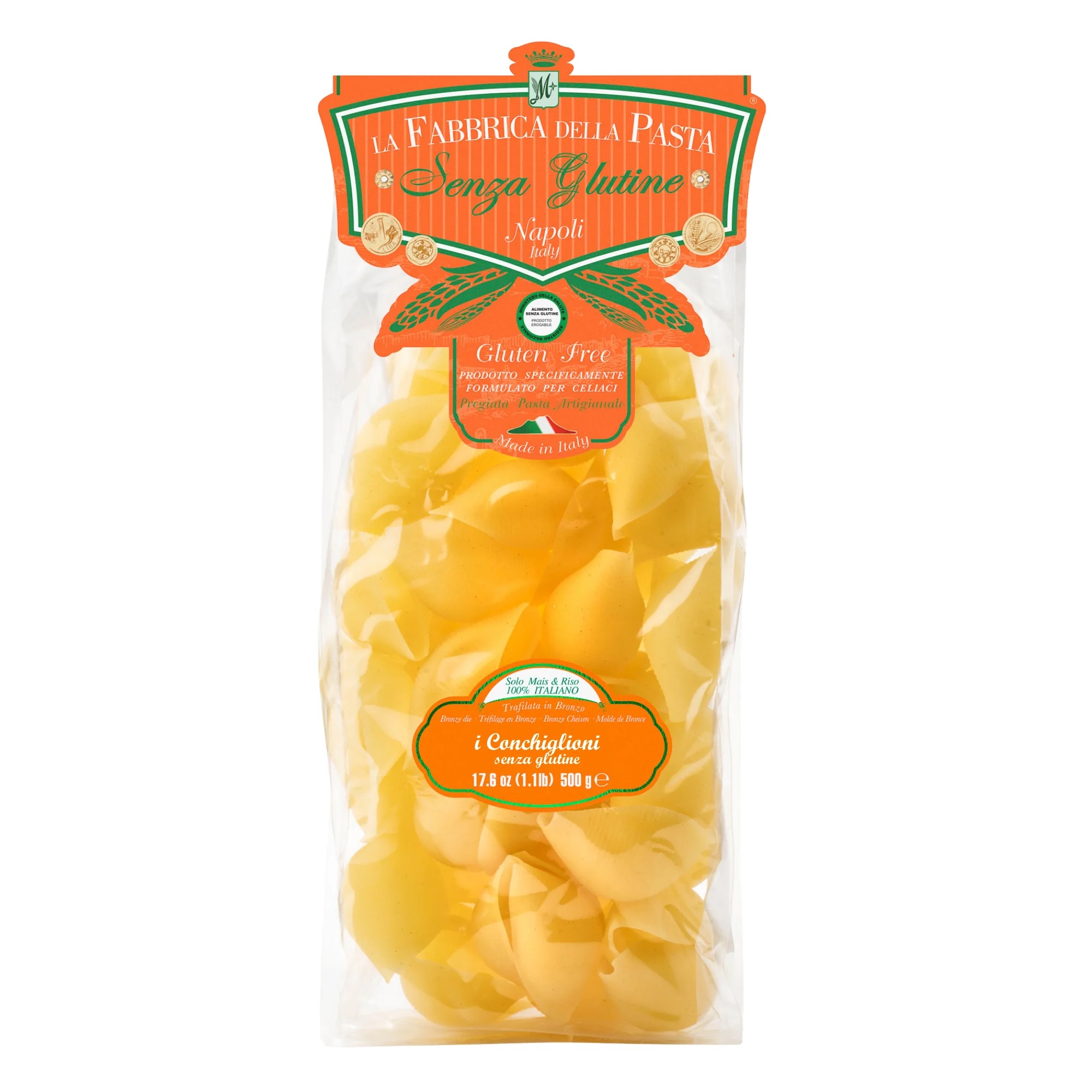 Conchiglioni Senza Glutine - Pasta di Gragnano