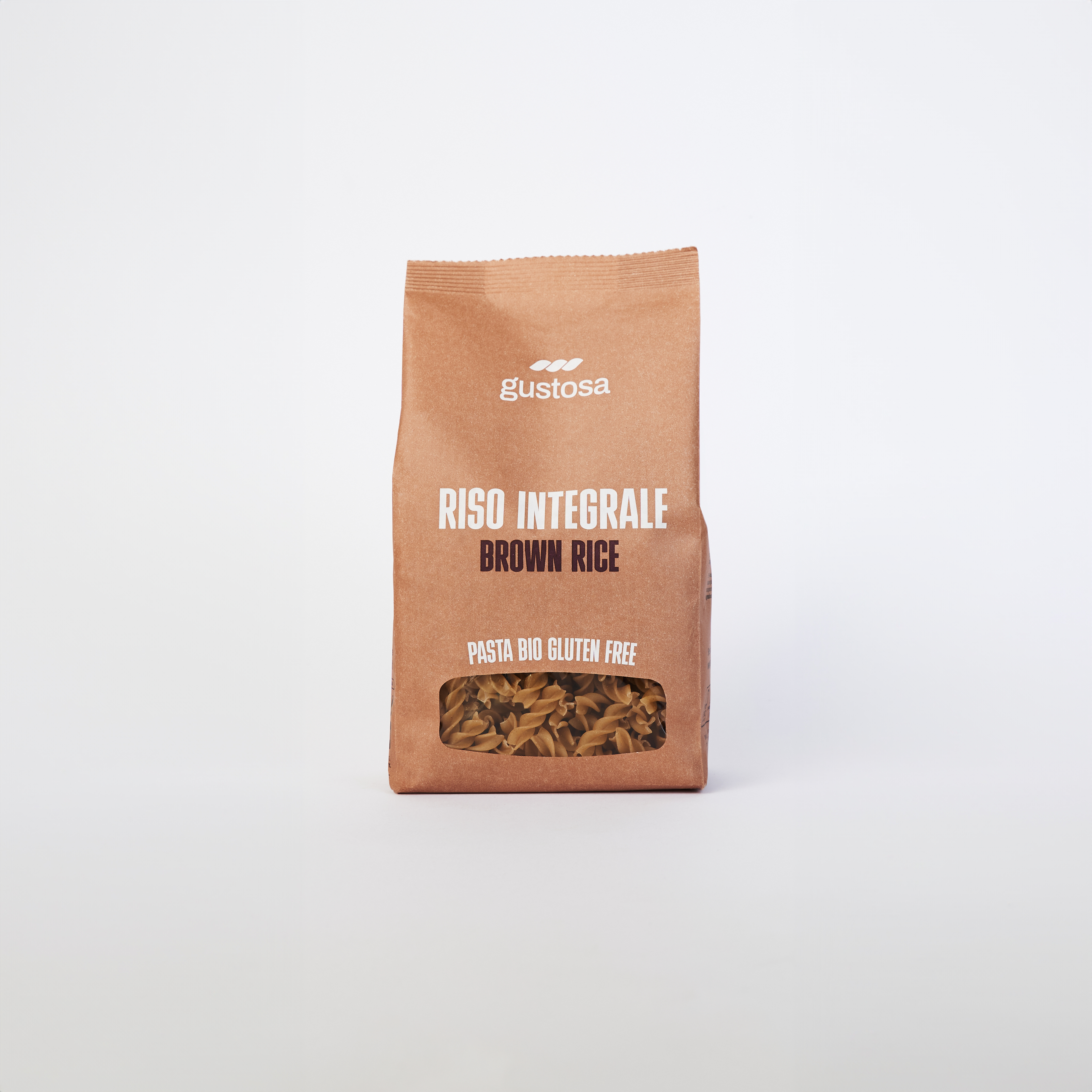 Fusilli di Riso Integrale Bio Senza Glutine - Pasta Gustosa