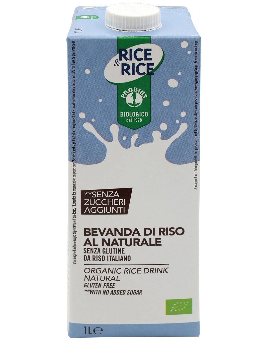 Bevanda di Riso al Naturale Senza Glutine - Probios