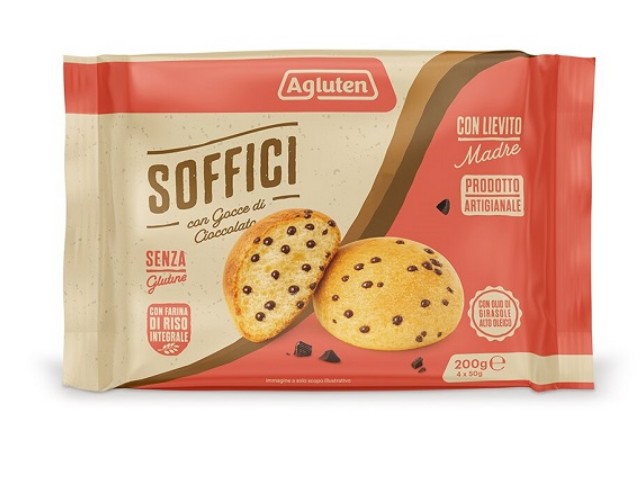 Brioche Con Gocce Di Cioccolato Senza Glutine Multipack - Agluten