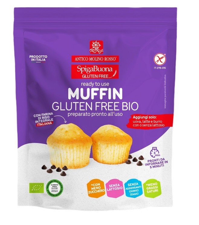Miscela pronta per Muffin Senza Glutine - Antico Molino Rosso