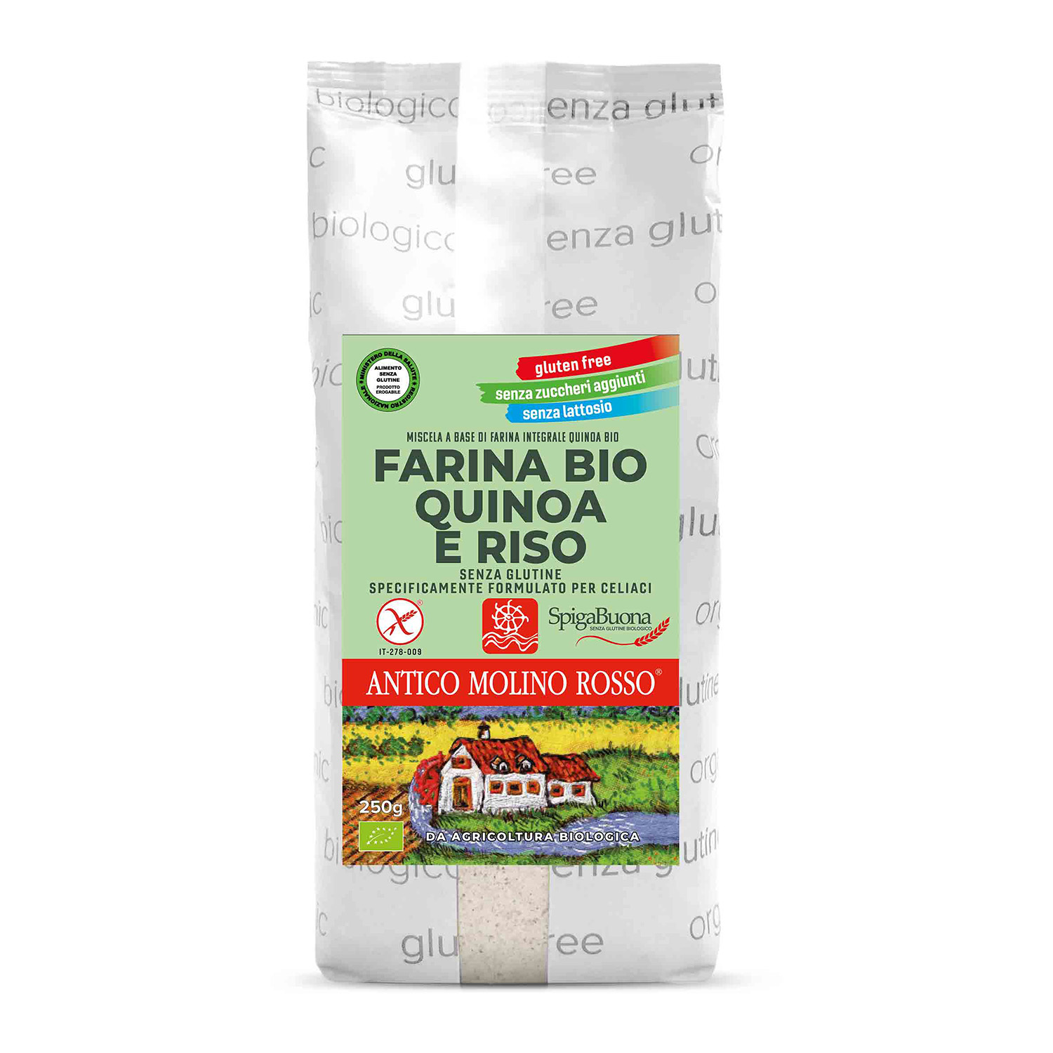 Miscela di Quinoa Senza Glutine BIO - Antico Molino Rosso SpigaBuona
