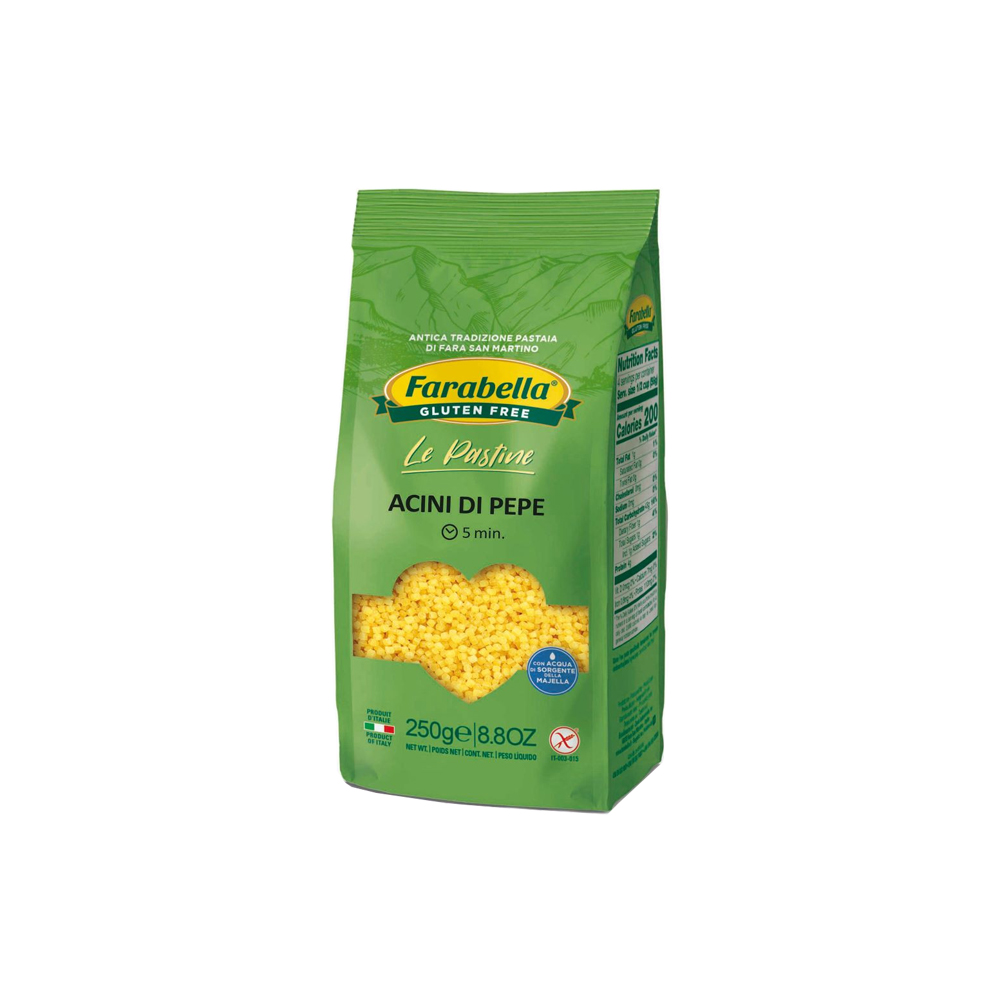 Acini di Pepe Senza Glutine 250g - Pasta Farabella