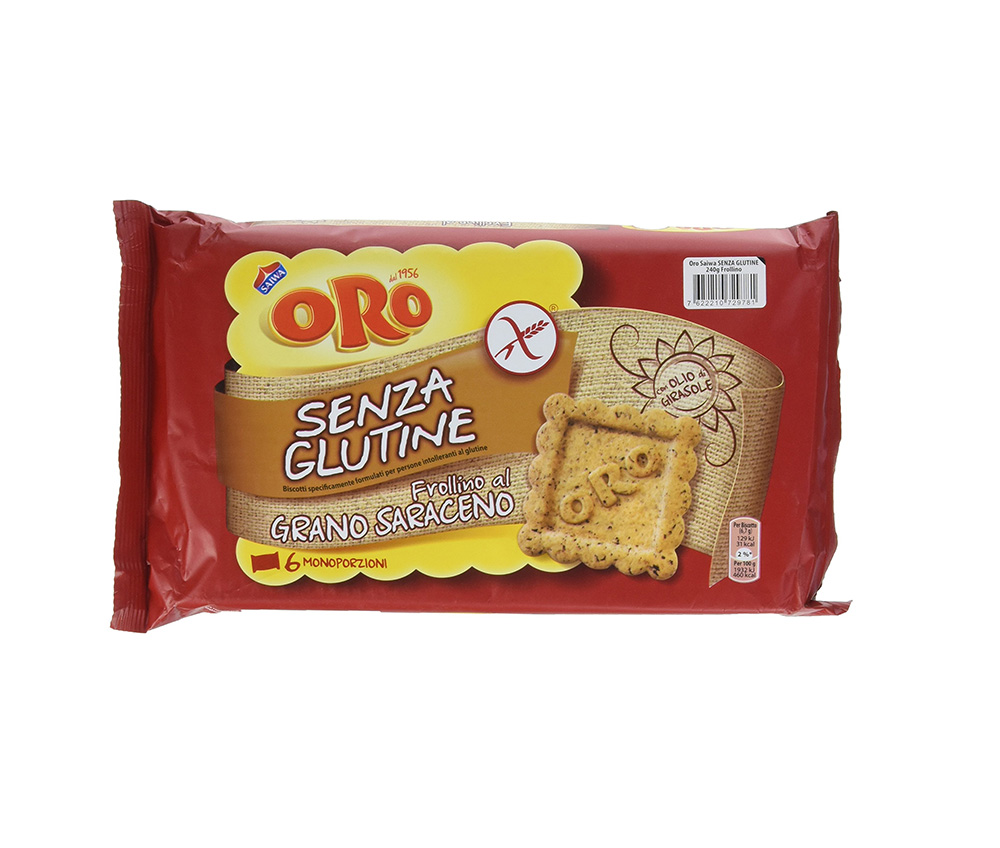 Frollini Senza Glutine al Grano Saraceno - Oro Saiwa