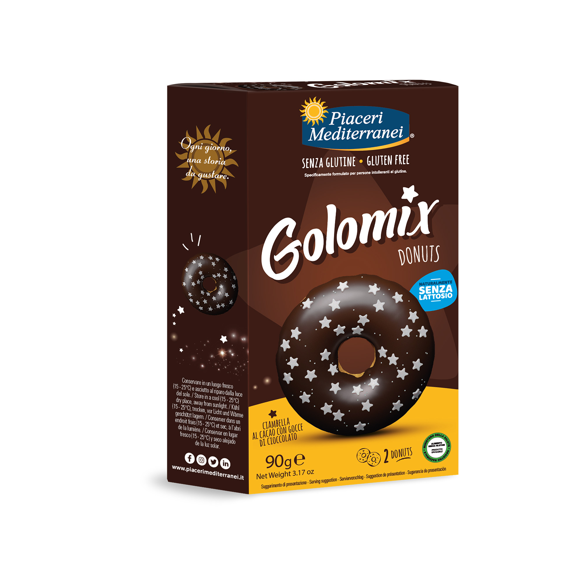 Donuts Senza Glutine Golomix - Piaceri Mediterranei