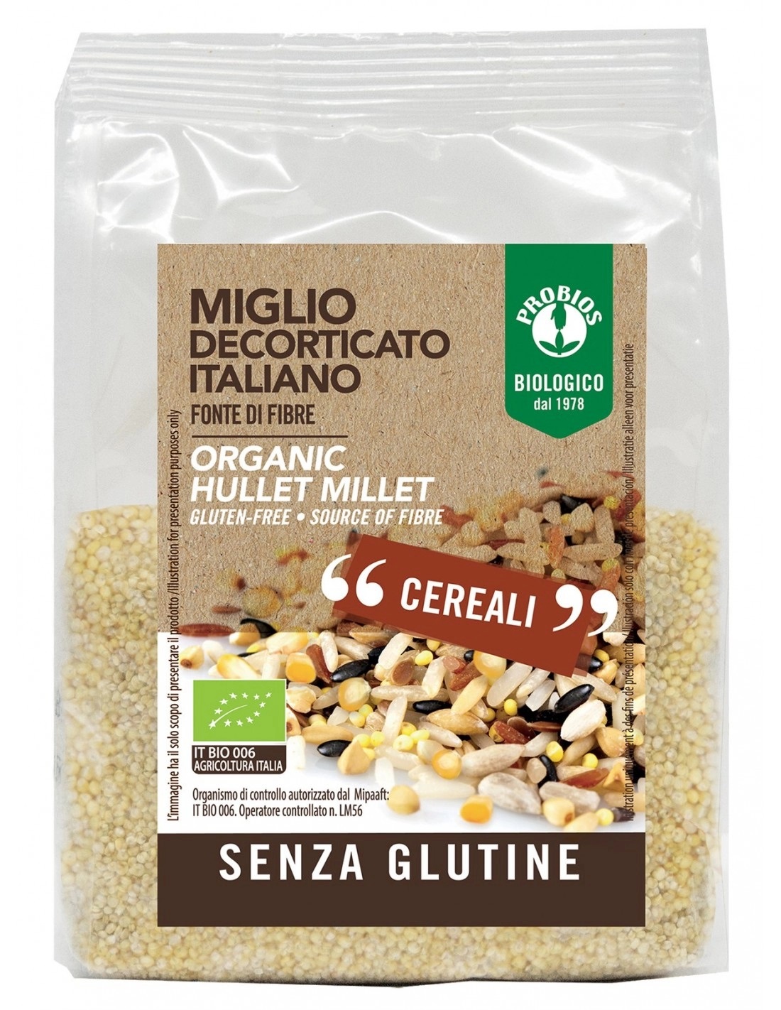 Miglio Decorticato Senza Glutine - Probios