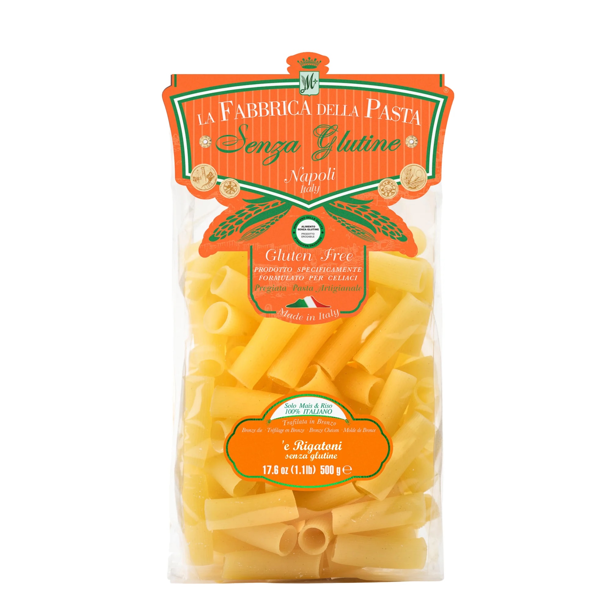 Rigatoni Senza Glutine - Pasta di Gragnano