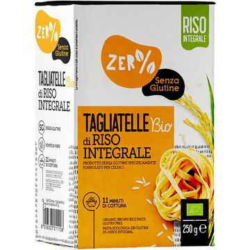 Tagliatelle di Riso Integrale Senza Glutine - Zer%glutine