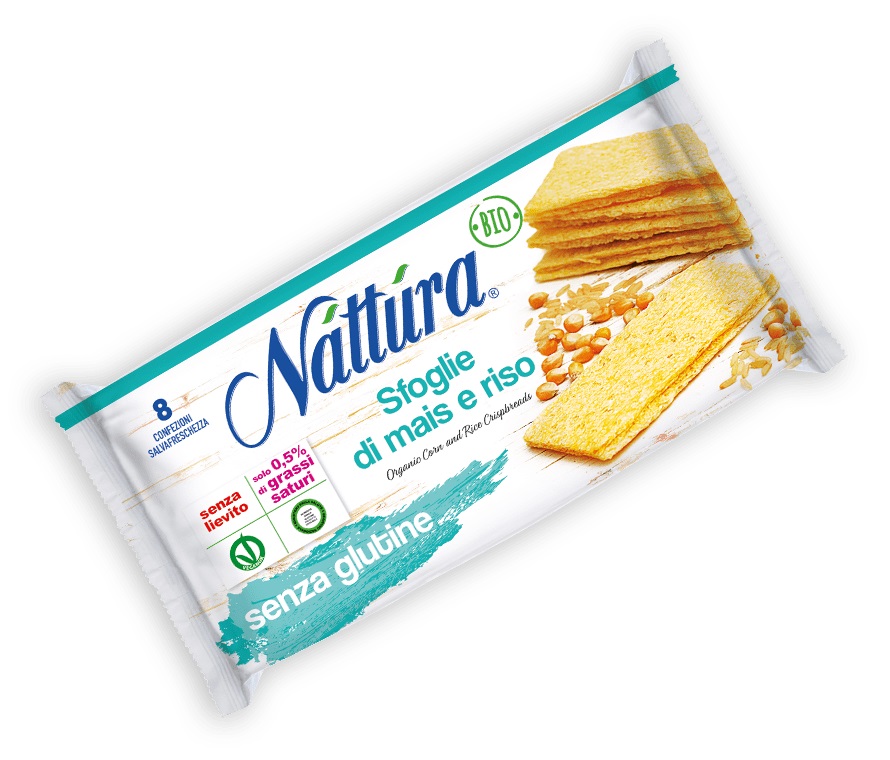 Sfoglie di Mais e Riso Senza Glutine - Nattura