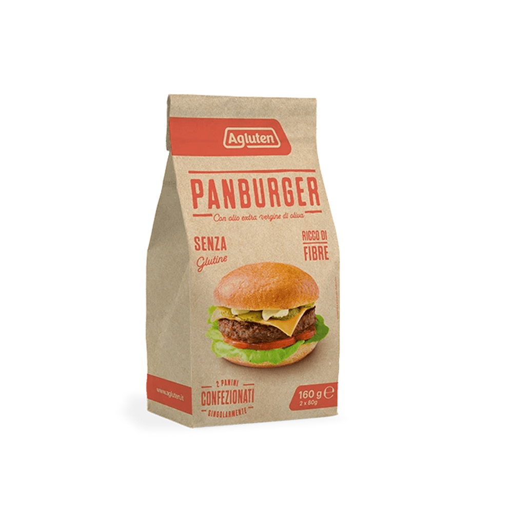 Pane per Hamburger Panburger Senza Glutine - Agluten