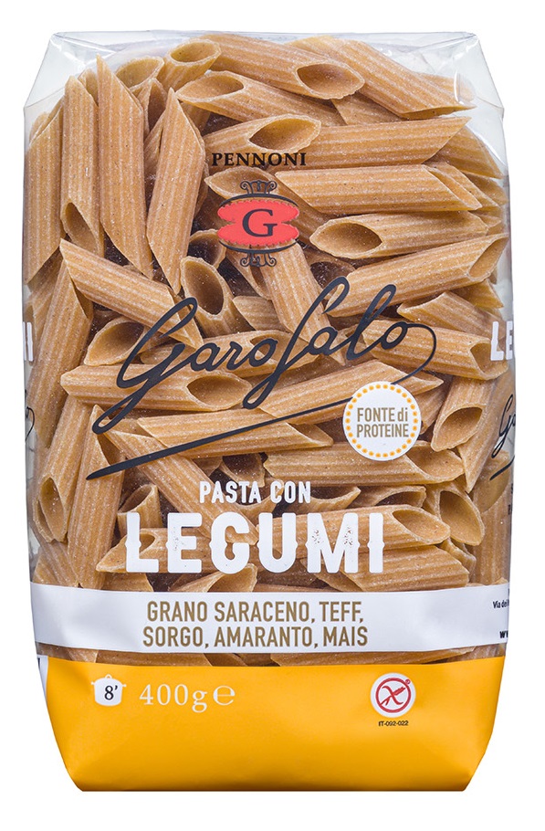 Pennoni Senza Glutine con Legumi e Cereali - Pasta Garofalo