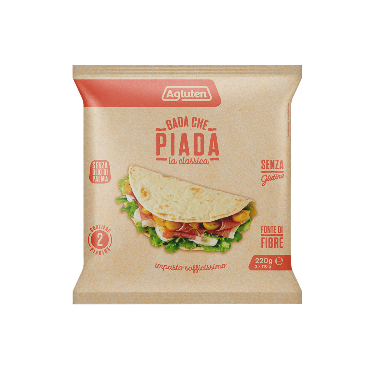 Bada che Piada La Classica Senza Glutine - Agluten