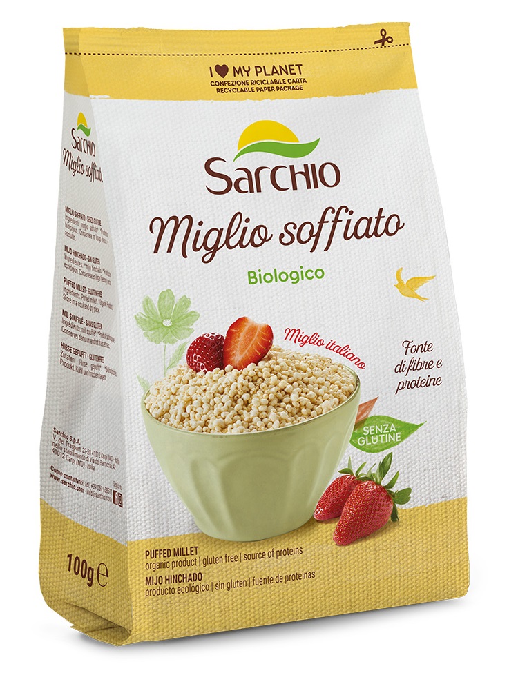 Miglio Soffiato Senza Glutine - Sarchio