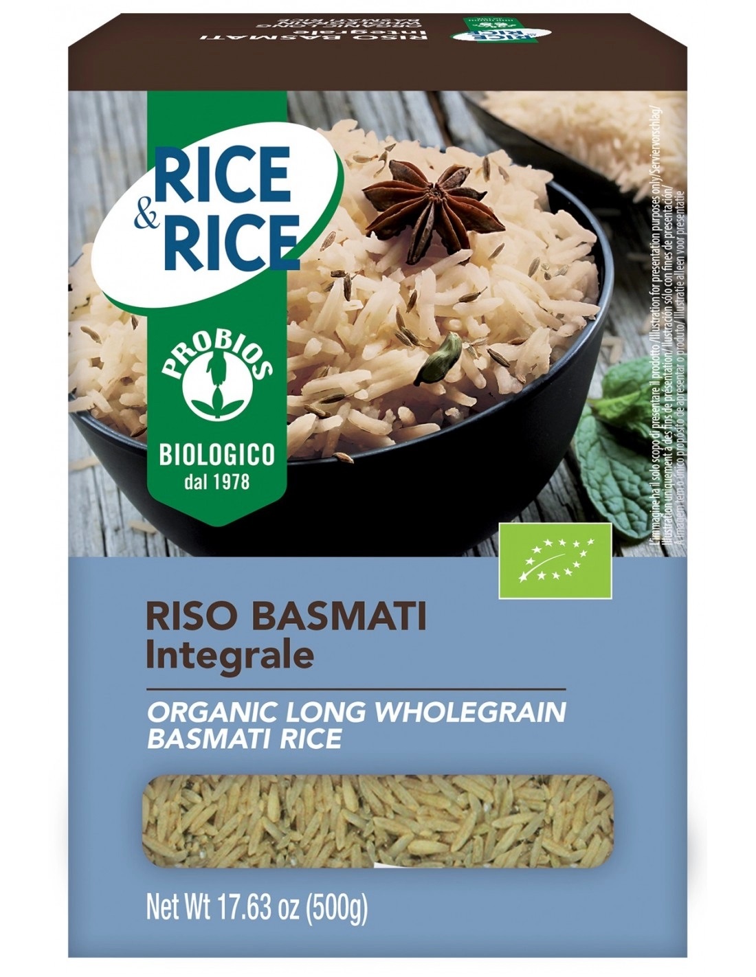 Riso Basmati Integrale Senza Glutine - Probios