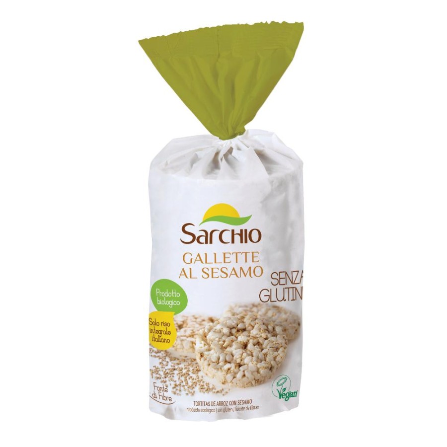 Gallette al Sesamo Senza Glutine - Sarchio