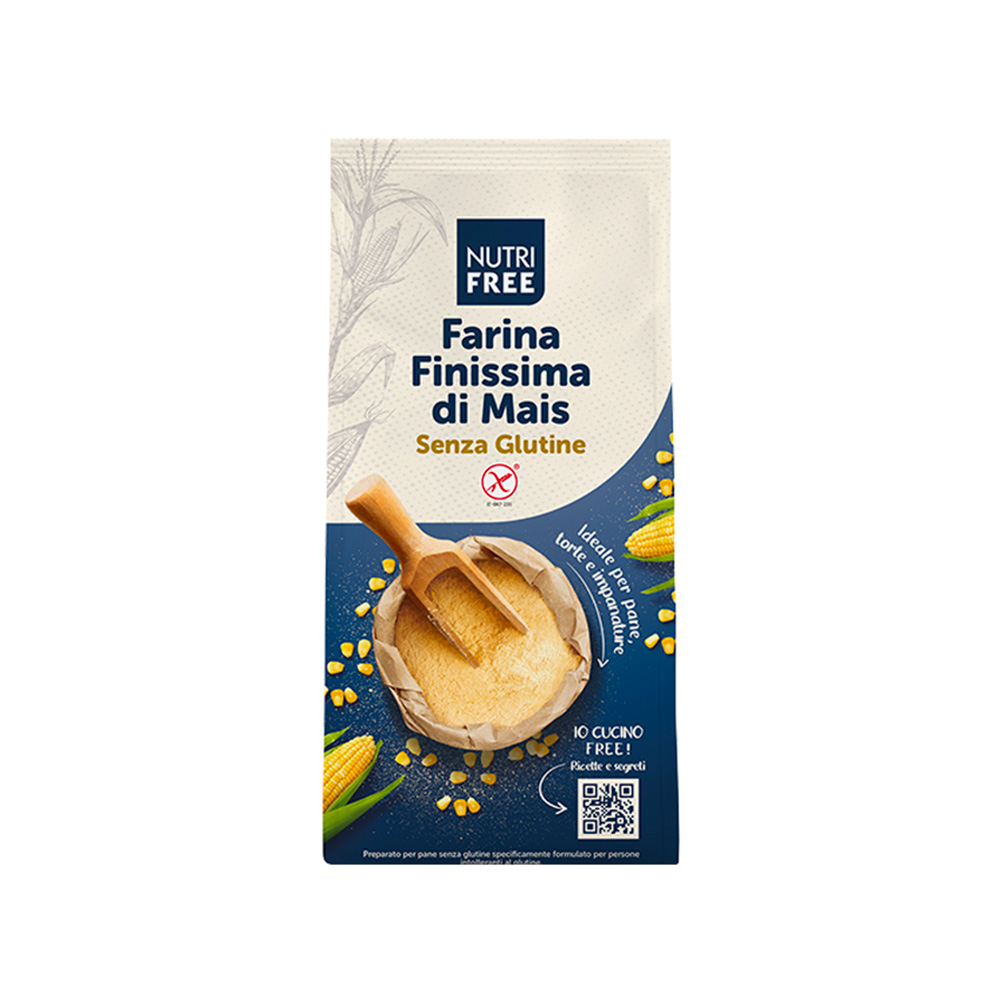 Farina finissima di Mais Senza Glutine - Nutrifree
