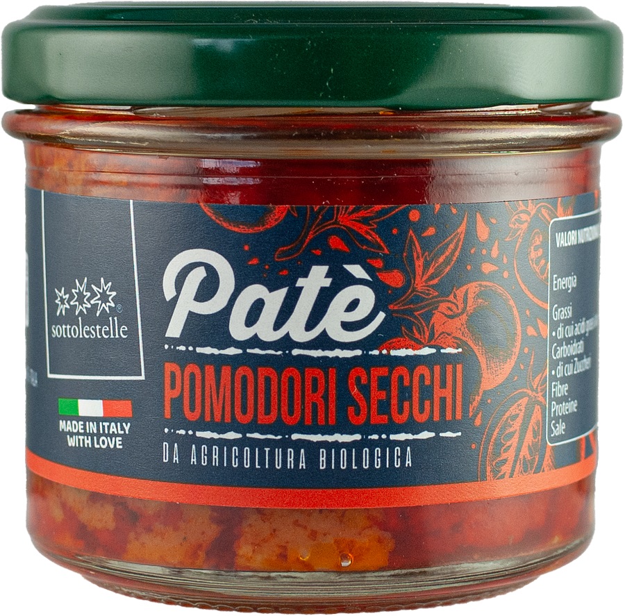 Patè di Pomodori Secchi Senza Glutine - Sottolestelle