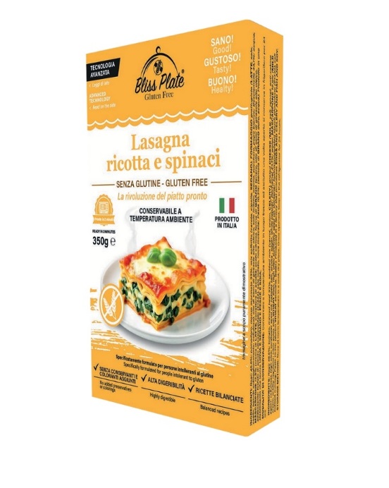 Lasagna Ricotta e Spinaci Senza Glutine - Bliss Plate