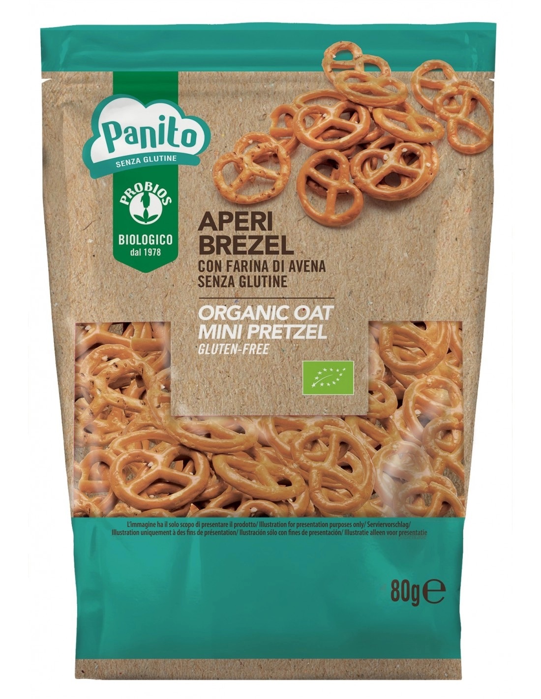 Snack Senza Glutine Aperi Brezel - Probios