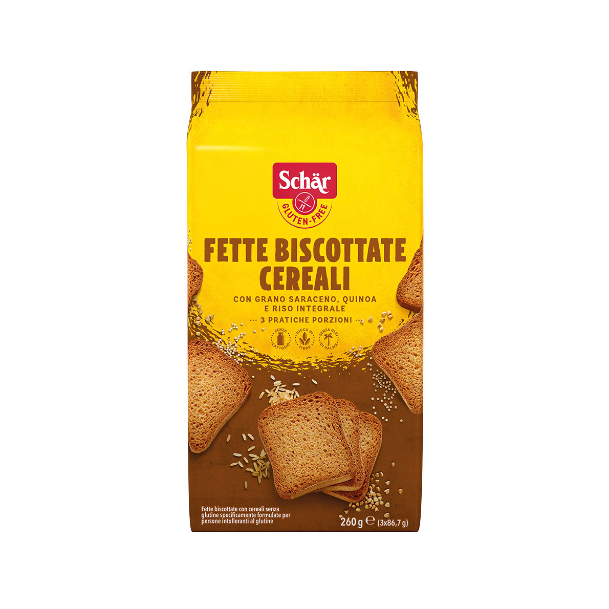 Fette Biscottate Senza Glutine ai Cereali – Schär